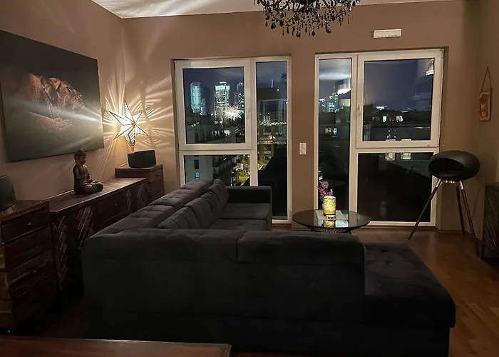 Stylish Penthouse With Large Balcony Apartamento Frankfurt am Main
