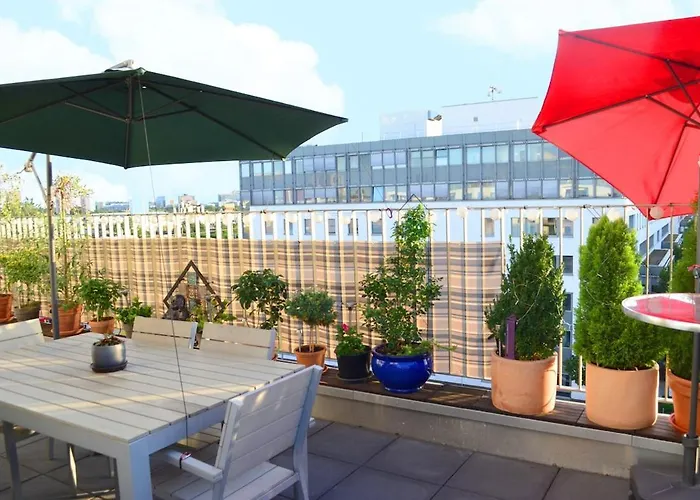 Apartamento Stylish Penthouse With Large Balcony *